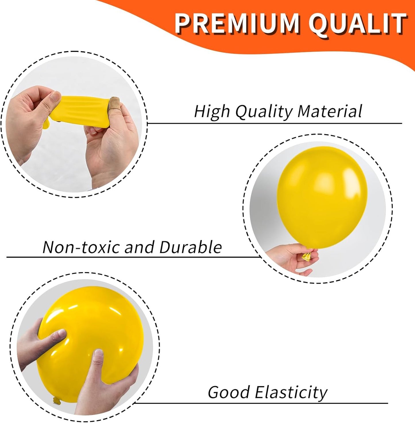 Fall Balloons, 50pcs Orange and Gold Balloons, Orange Brown Yellow Balloon, Gold Red Confetti Balloon for Birthday Baby Shower Thanksgiving Fall Theme Party Wedding Bridal Shower Bachelorette Decor