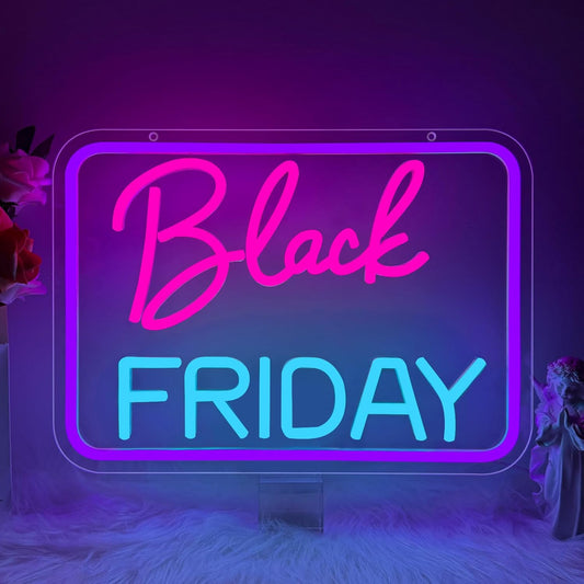 LED Business Neon Sign, Led Neon Light Signs for Store Shop Malls Bright Advertisement Sign for Wall Decor Window Dimmable USB Powered(14.6" × 10.6")