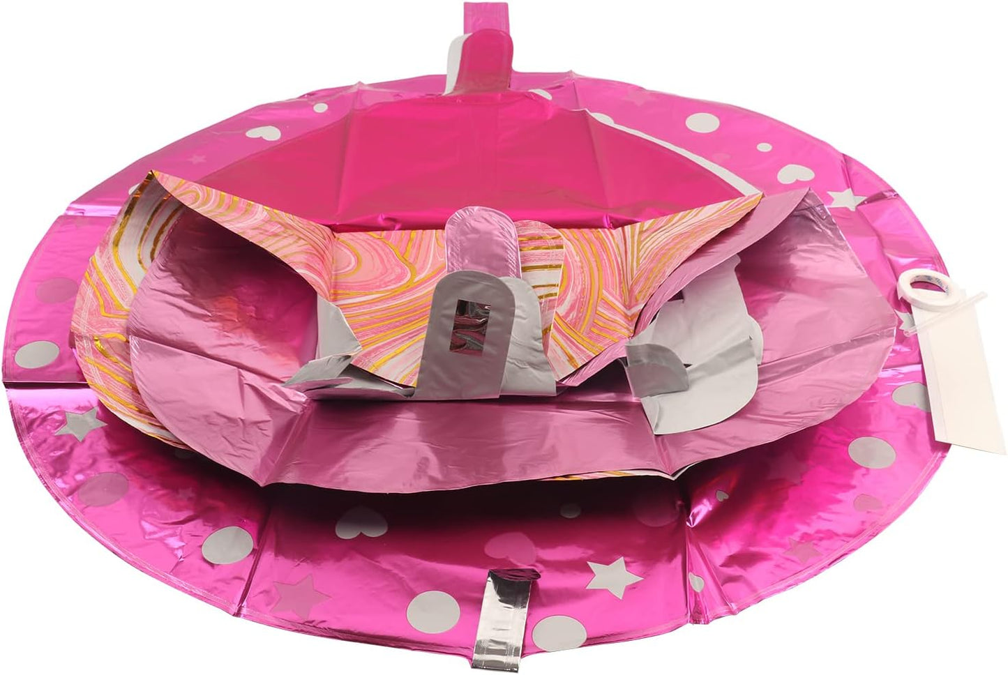 36inch Hot Pink Happy Birthday Foil Balloons Decorations for Birthday Party Decorations Princess Girl Birthday