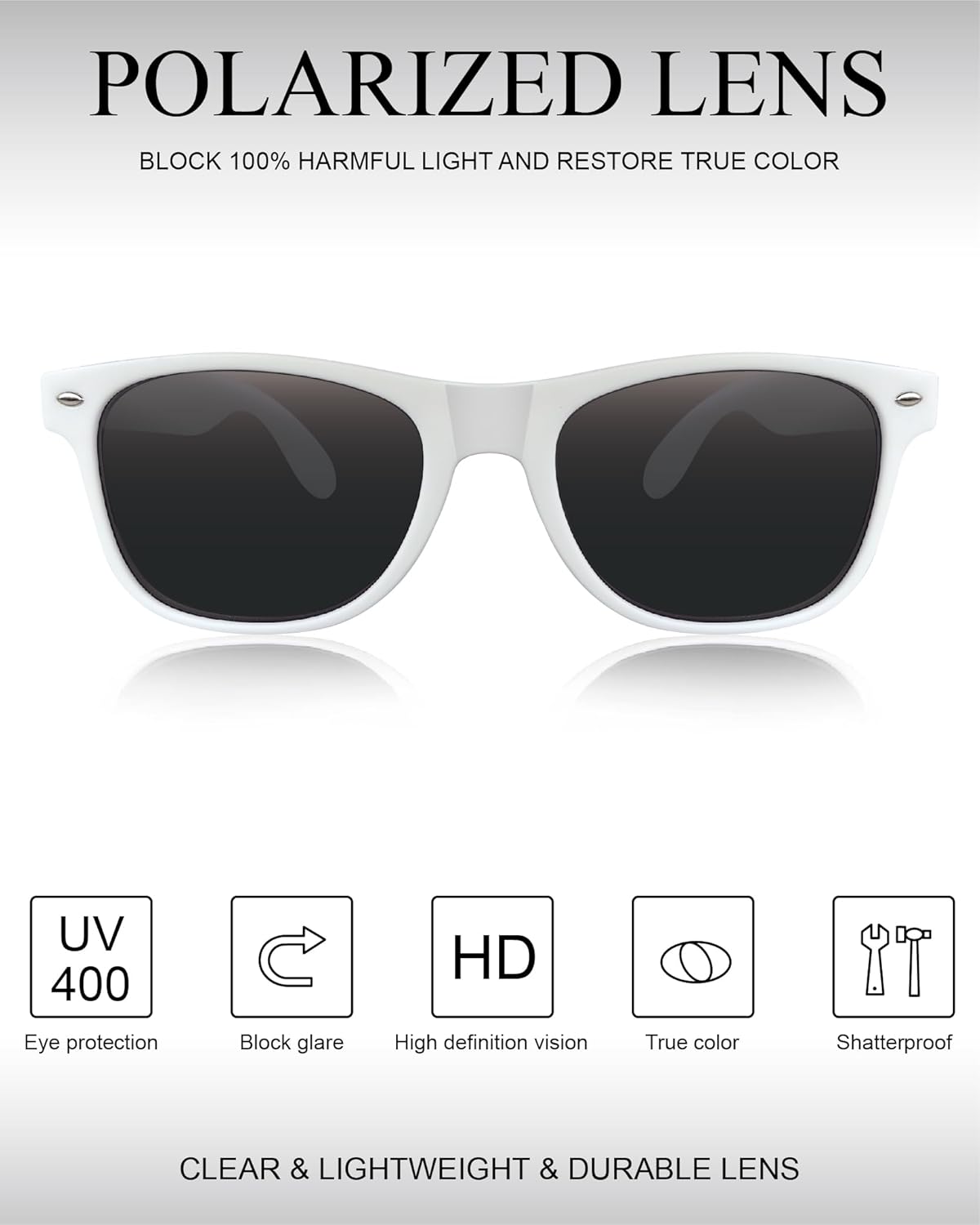 Bride and Groom Polarized Sunglasses for Wedding – UV400 Protection, Lightweight & Stylish Couple Sunglasses