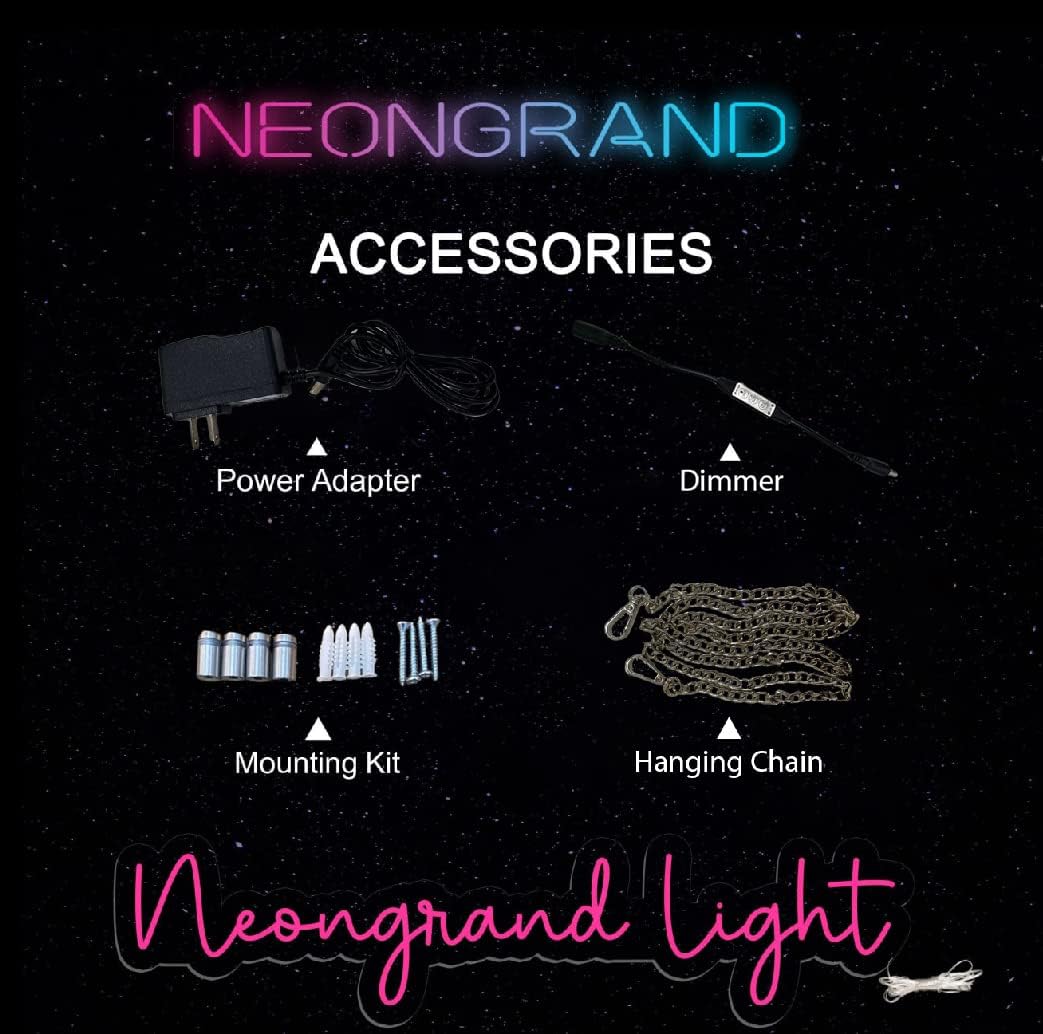 Open Bar Neon sign (LARGE 24x16'') Lights Neon Sign and Decor Led Light, Neon Signs For Man Cave (24x16'', Light Blue & Pink)