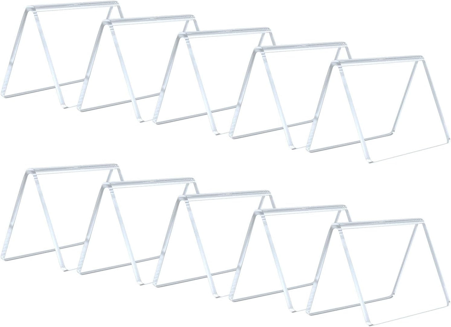 AITEE Mini Tabletop Chalkboard Signs - 10 Pack Acrylic Mini Chalkboard Signs for Food, Weddings, Birthday Parties, Buffet, Bakery