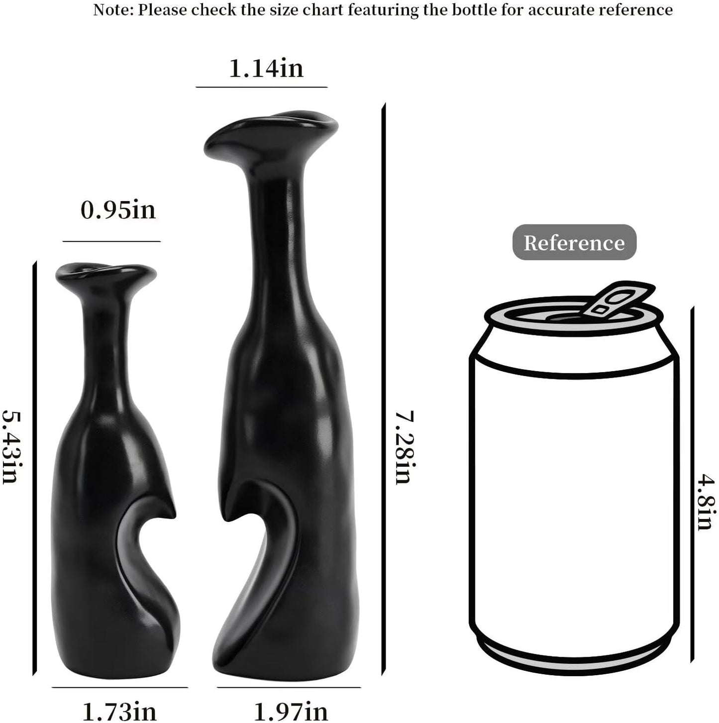 Heart Shaped Small Ceramic Vases Set of 2 Home Decor Boho Vase Modern Matte Flower Vase Minimalist Decorative Vase for Wedding Gift Dining Coffee Table Book Shelf Office Décor