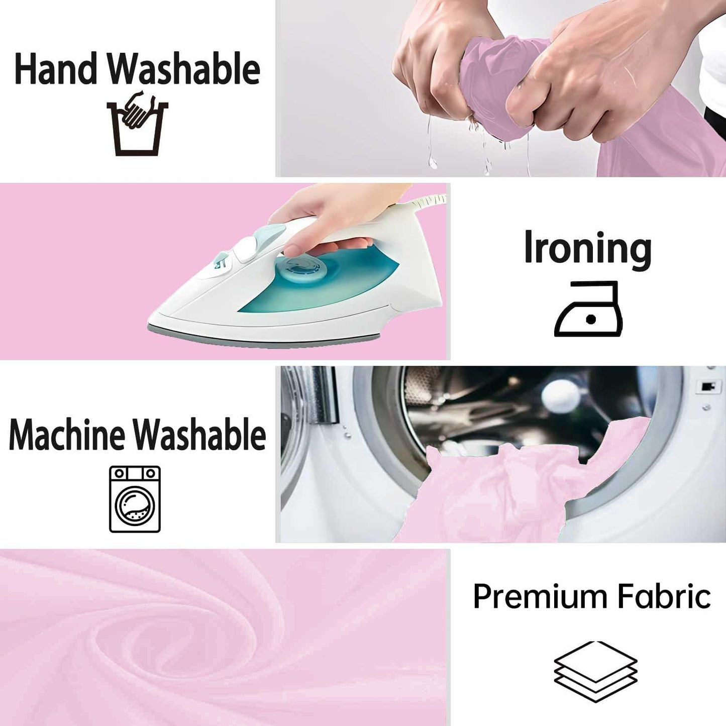 Pink Photography Backdrops, Photo Booth Video Shooting Photo Backdrop, Portrait Background for Photography, Photo Studio Pink Backdrops for Photoshoot 6x9ft