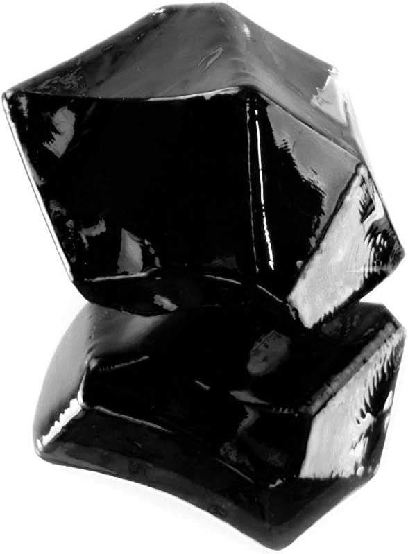 Super Z Outlet Acrylic Color Ice Rock Crystals Treasure Gems for Table Scatters, Vase Fillers, Event Decorations, Wedding, Birthday Decoration Favor (190 Pieces) (Black)