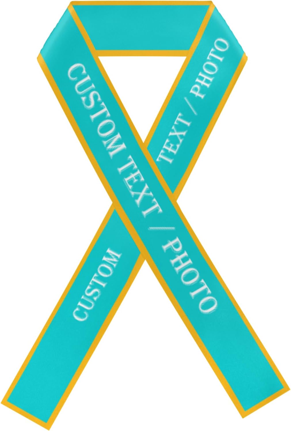 Custom Sash,Personalized Birthday Sash with Text Photo,Customized Bachelorette Sash Quote Sash Bride to Be Sash Color Optional (With decorative edge, Light Green)