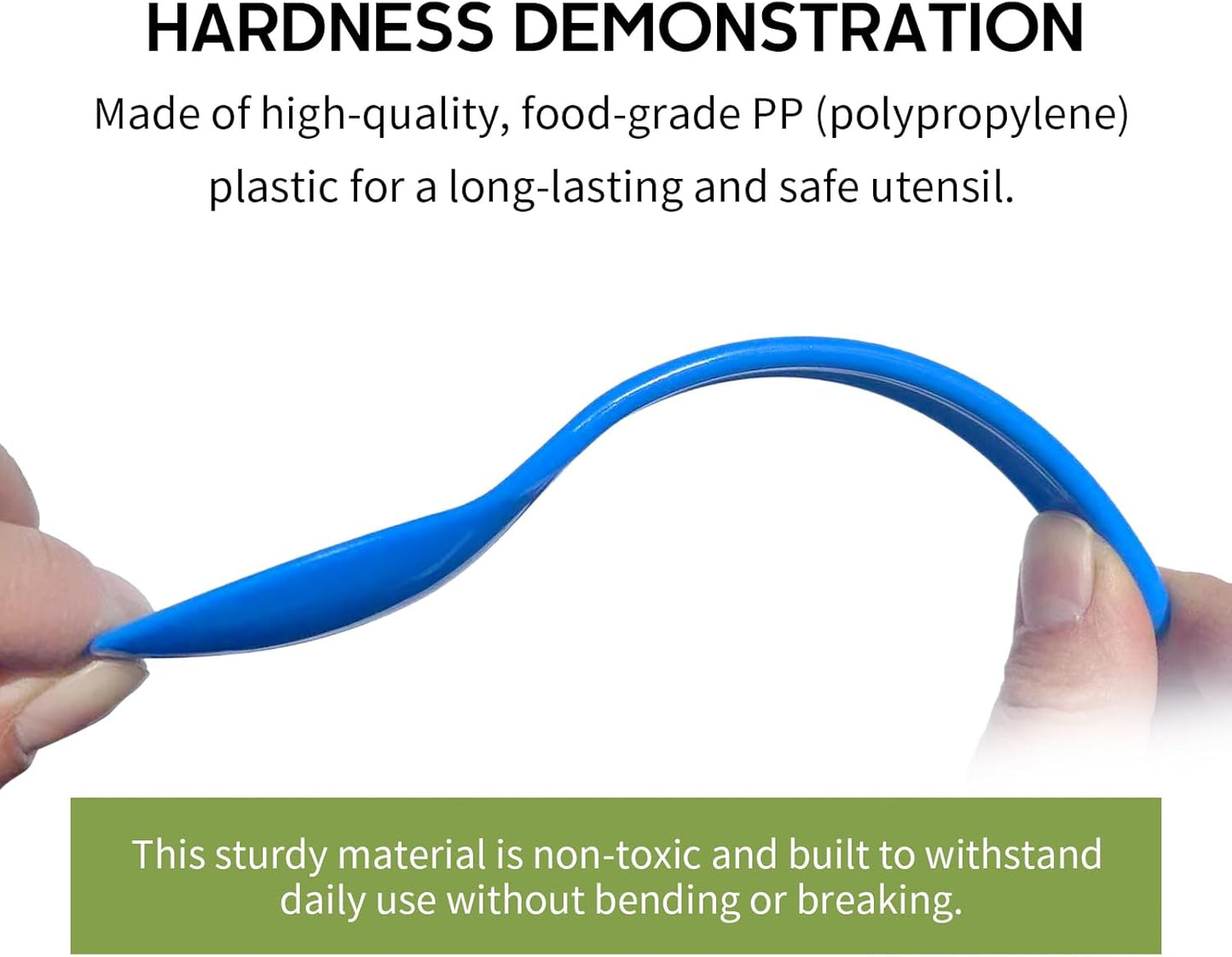 Stock Your Home With Sturdy Large Eco-Friendly Plastic Spoons, Frozen Yogurt Ice Cream Scoops, Frozen Dessert Scoops, Party Candy Countertop Buffet Picnic Camping Outdoor 4 Colors 12 Pieces