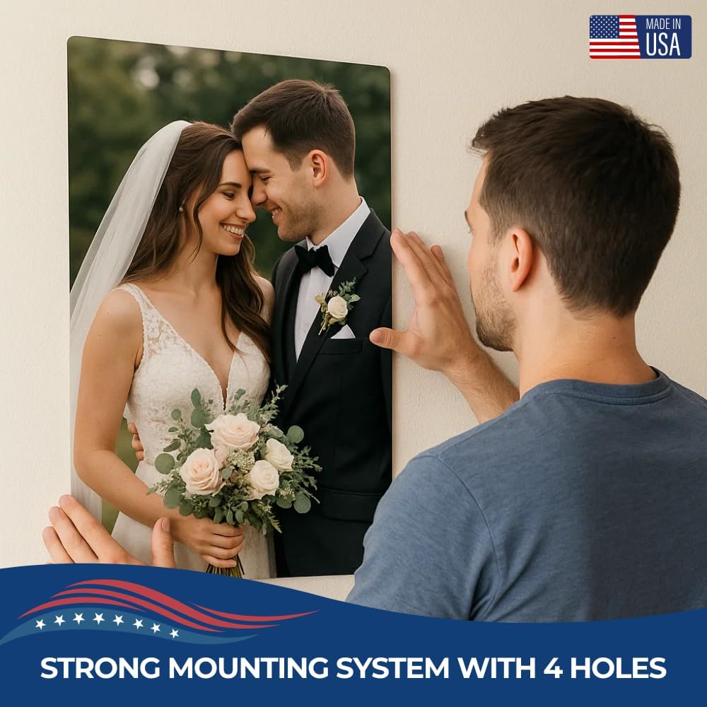 Custom Metal Posters By DC for Indoor Use - Personalized Metal Wall Art & Photo Prints | Vintage Signs, Metallica Poster, Wall Bedroom Decor | | Multiple sizes | Made in USA