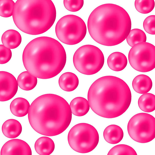 300Pcs Vase Filler Rosepink No Hole Faux Pearl Beads for Vase Filling Decorations, Candle Centerpieces, Wedding Centerpieces, Home Party Decor (8/14/20mm)