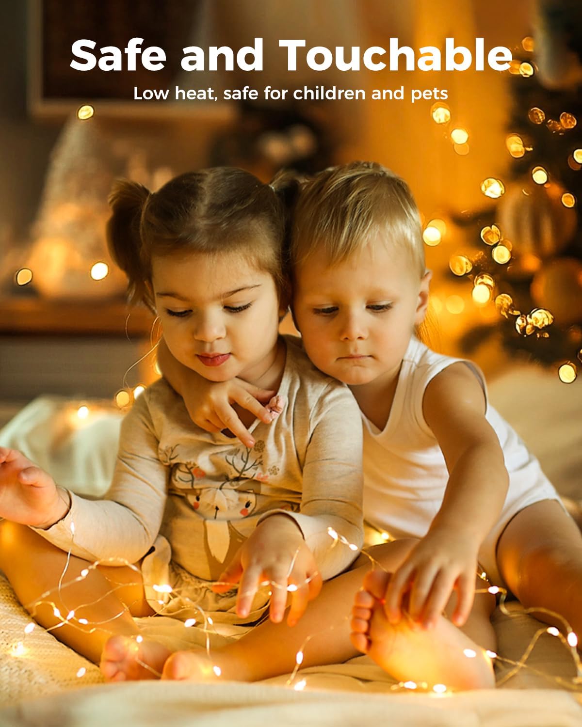 btfarm 6 Pack Fairy Lights Battery Operated, 7FT 20 LED Mini String Lights Waterproof Silver Wire for Mason Jars Centerpiece Table Crafts Bedroom Christmas Decoration, Warm White