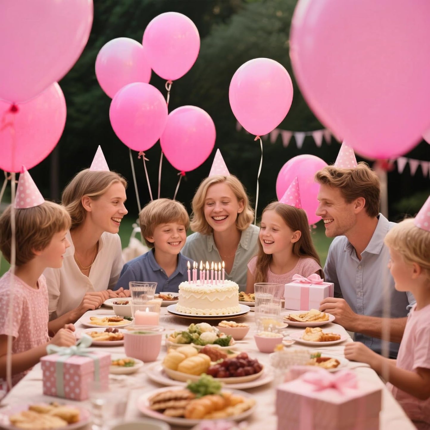 KAWKALSH Pink Balloon 12 Inch, 110pcs Latex Party Balloons Helium Bright Color for Birthday Baby Shower Wedding Party Supplies Arch Garland Decoration