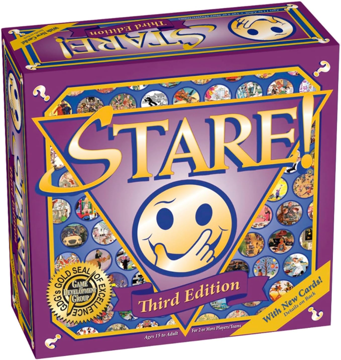 Stare - Fun Game of Visual Recall Where Quirky Image Cards Challenge Players' Minds – Classic for Adult & Family Game Night