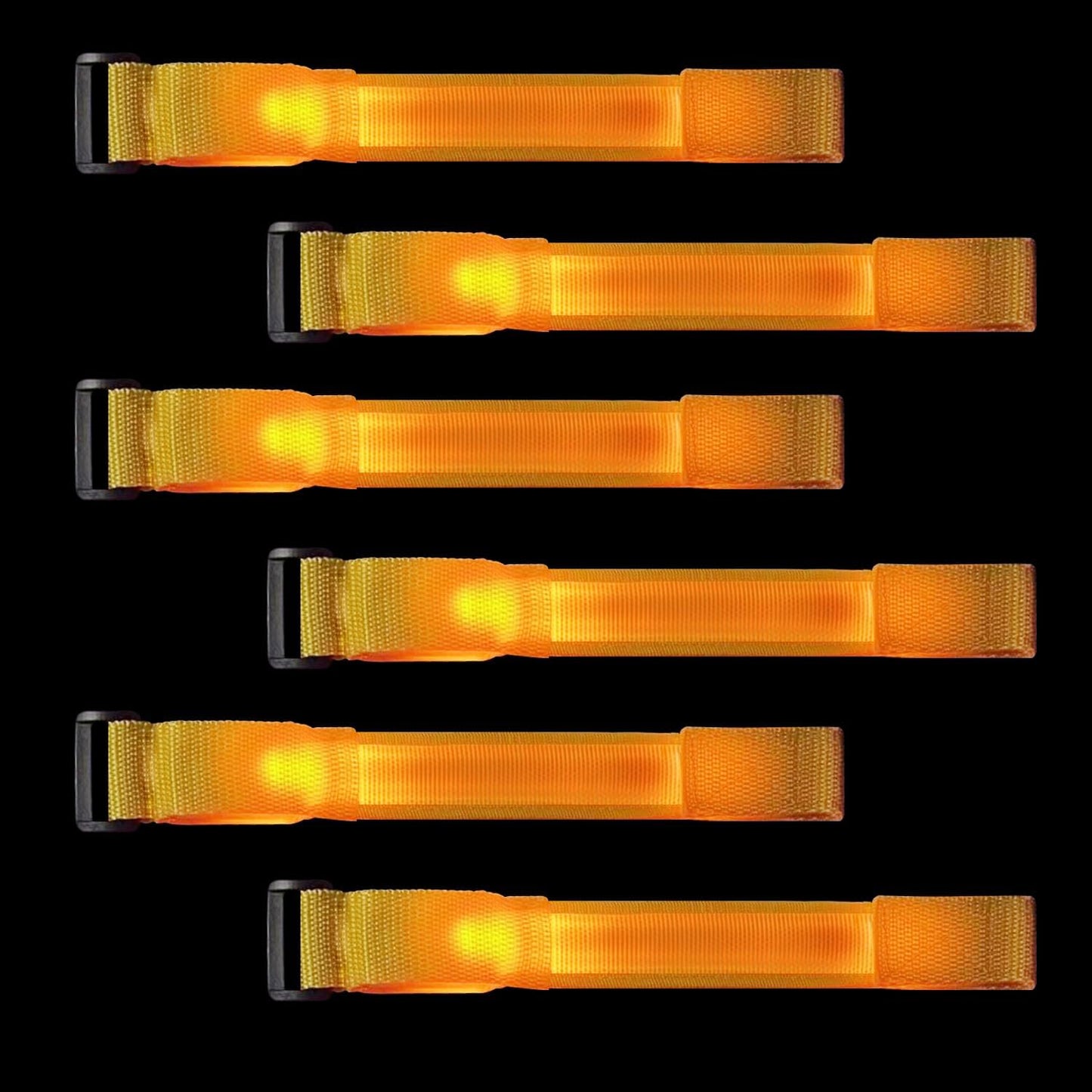 M.best 8pcs LED Light Up Bracelets Glow Flashing Wristbands Glow in The Dark Party Supplies for Wedding, Raves, Concert, Camping,Sporting Events, Party