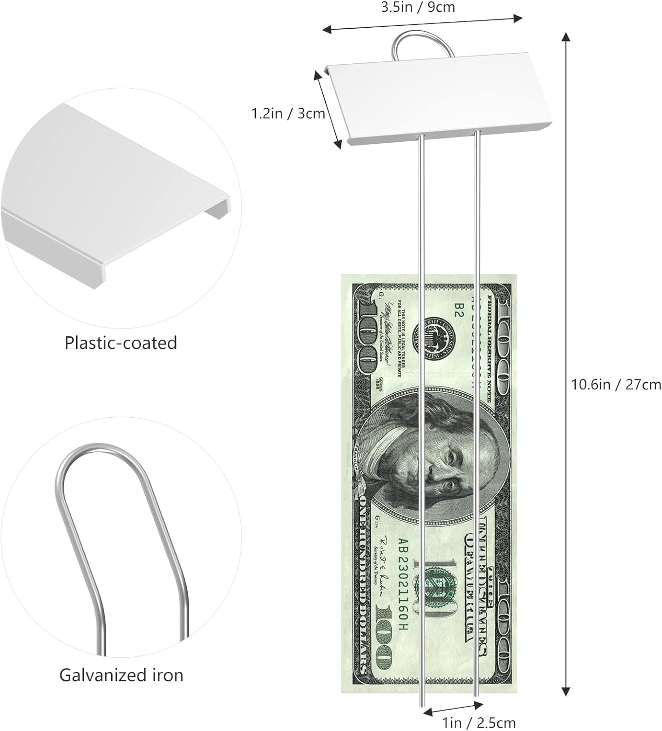 STARTOSTAR 50-Pack Metal Plant Labels, 10.6" Garden Markers Reusable Nursery Tags for Vegetables Herb Flower Seed Greenhouse