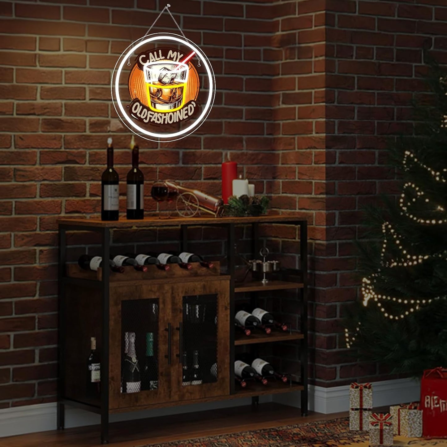 Call My Old Fasion Neon Sign Wine LED Neon Signs for Wall Decor Night Lights Music Bar Lamp for Home Led Light for Wine Tasting Club Gift for Party Decorations