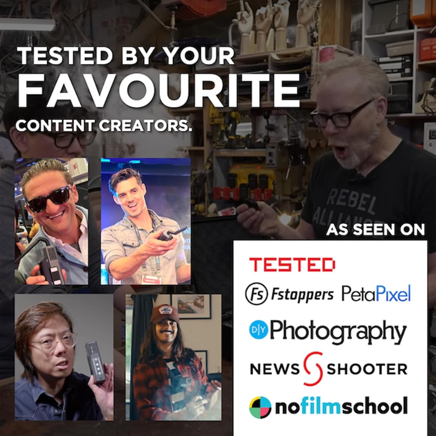 PMI SmokeNINJA PRO KIT - Portable Fog Machine with Bluetooth, 3rd Gen Haze Nozzle for Cinematic & Studio Use - Perfect for Cinematography, Photography, and Events(PRO KIT)