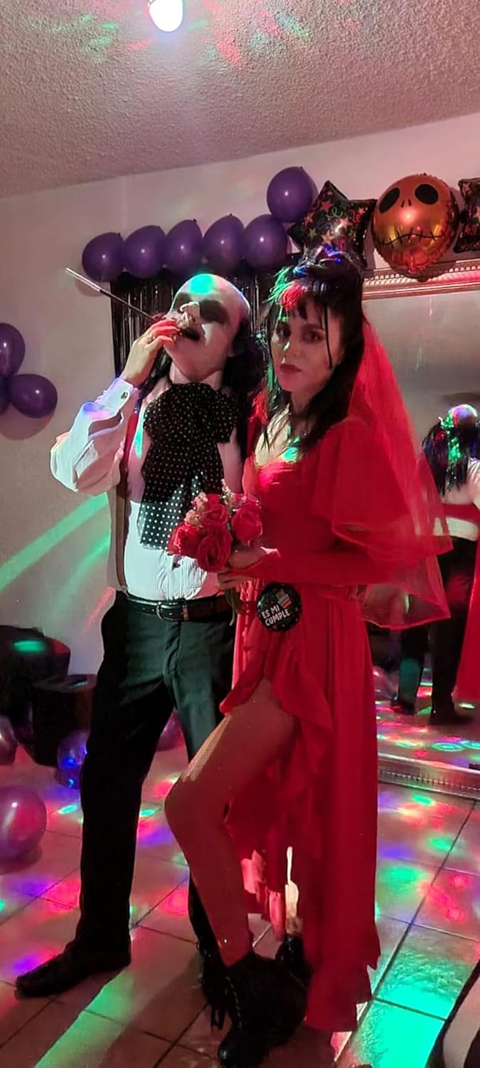 Women's Short Wedding Veils with Comb 3 Tier Halloween Tulle Bridal Veil