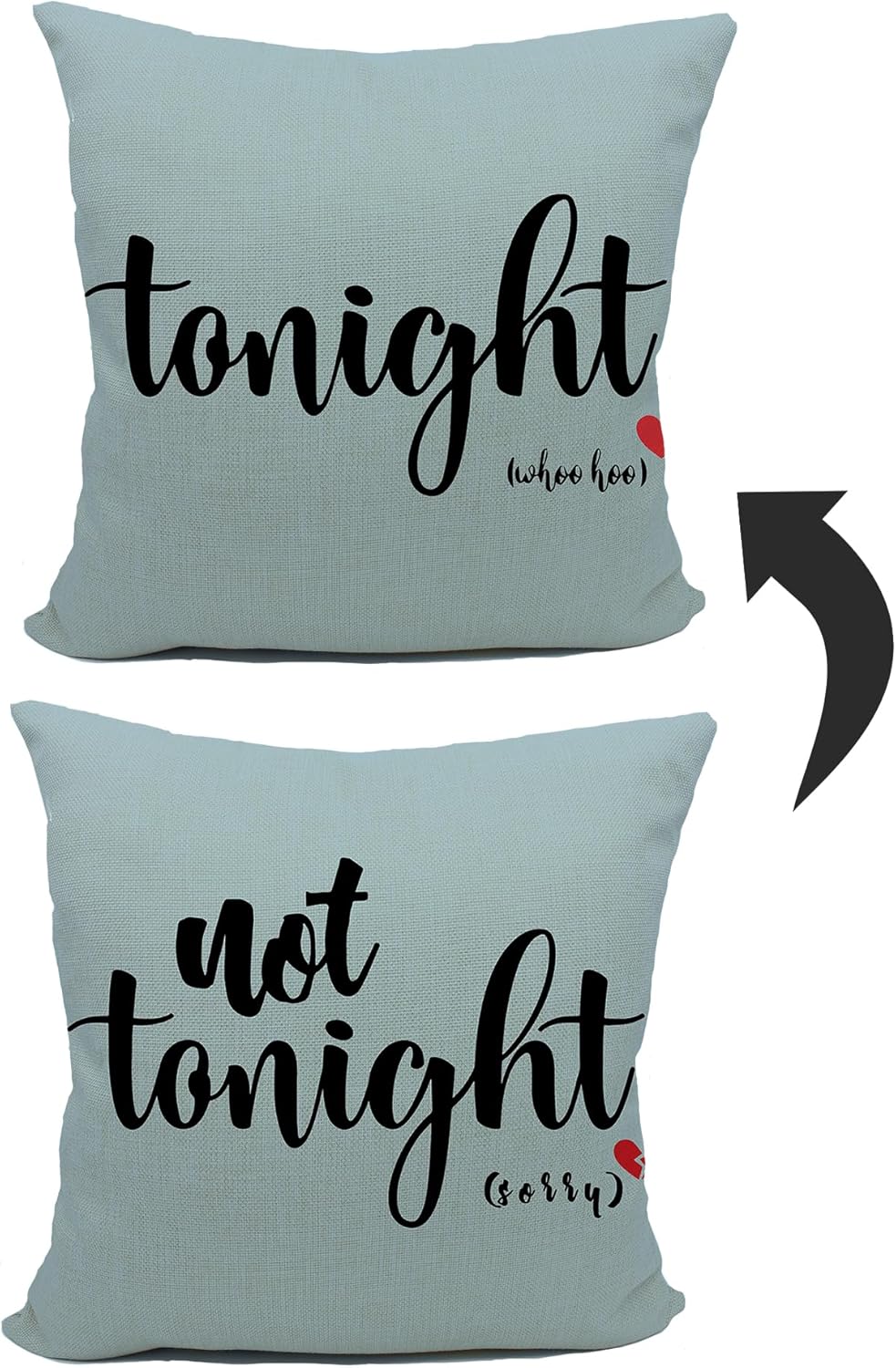 Bridal Shower Reversible Black Soft Pillow Cover, Wedding Anniversary Bridal Shower Gifts, Gift for Couples, Anniversary, Wedding, Engagement, 18 x 18 Inch Cushion Case for Bed Room Home Decor (blue)