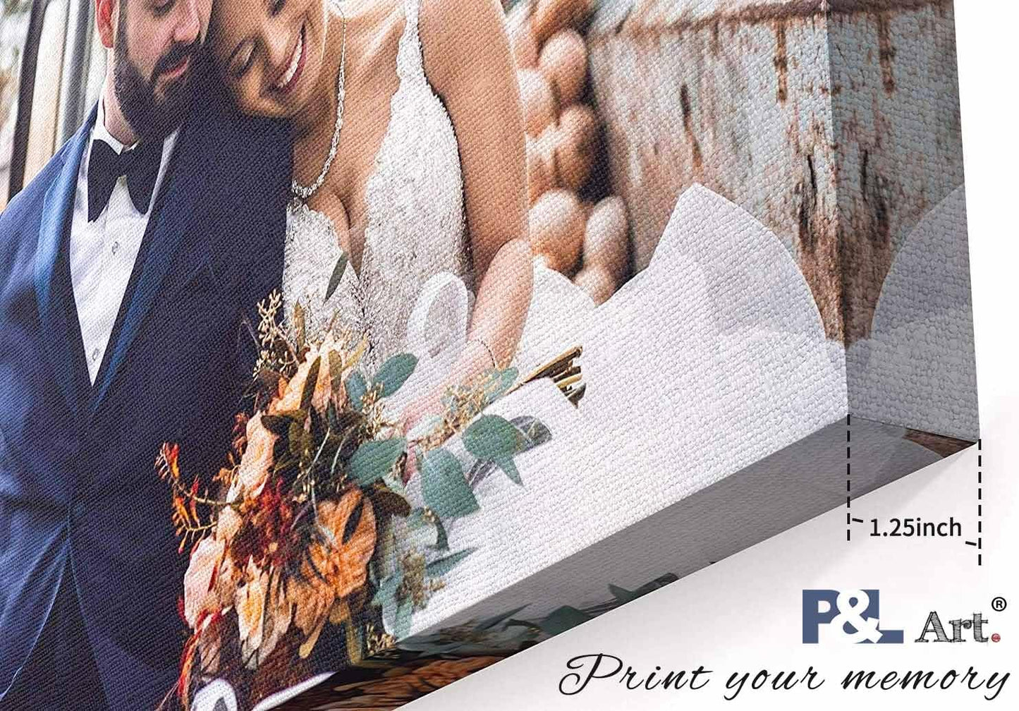 Personalized Custom Canvas Prints: Photo On Canvas (Framed Canvas, 10x10) Transform Your Photos into Stunning Framed Wall Art Digitally Printed Photo To Canvas Ideal for Home Decor