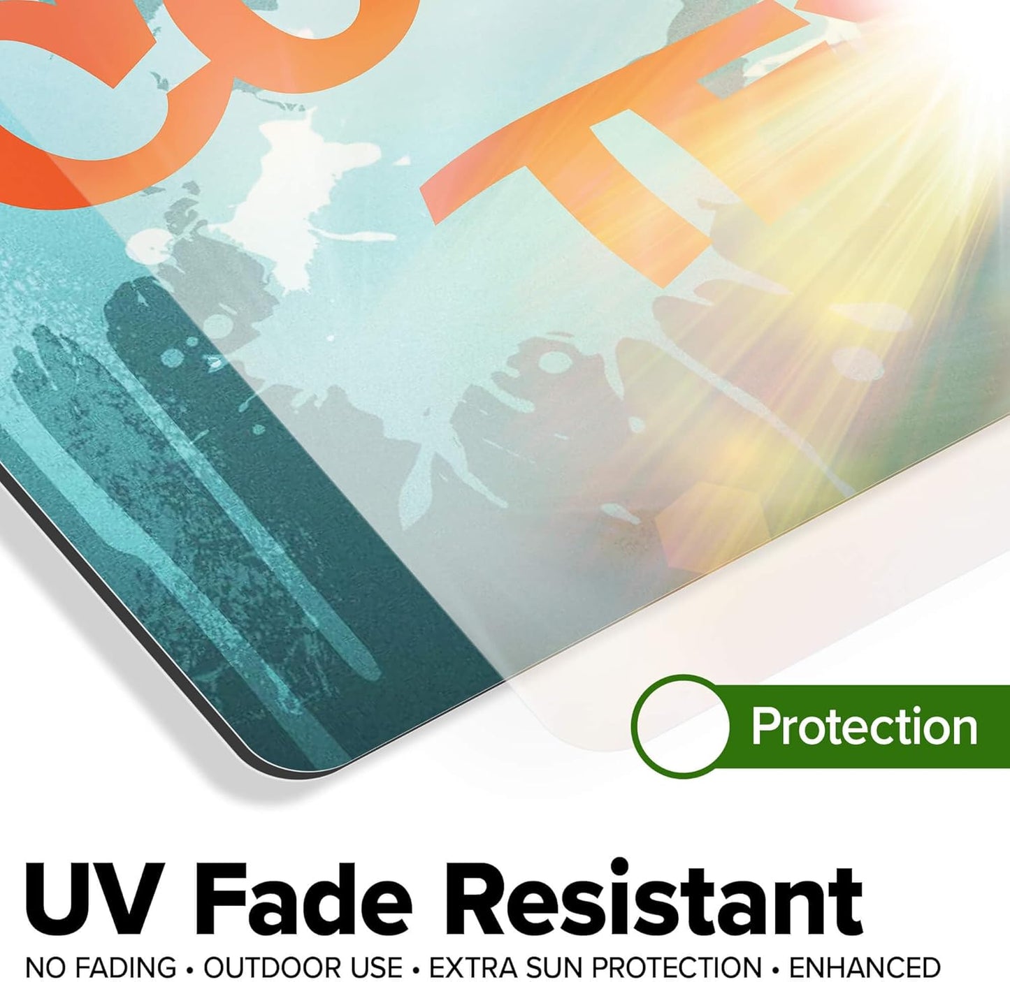 Custom Sign, Custom Street Sign, 11 Font Colors, 13 Font Styles, 4 Hole Options, 22 Sizes, 10x14 Inches, Rust Free DiBound, Fade Resistant, Made in USA by My Sign Center (Graffiti)