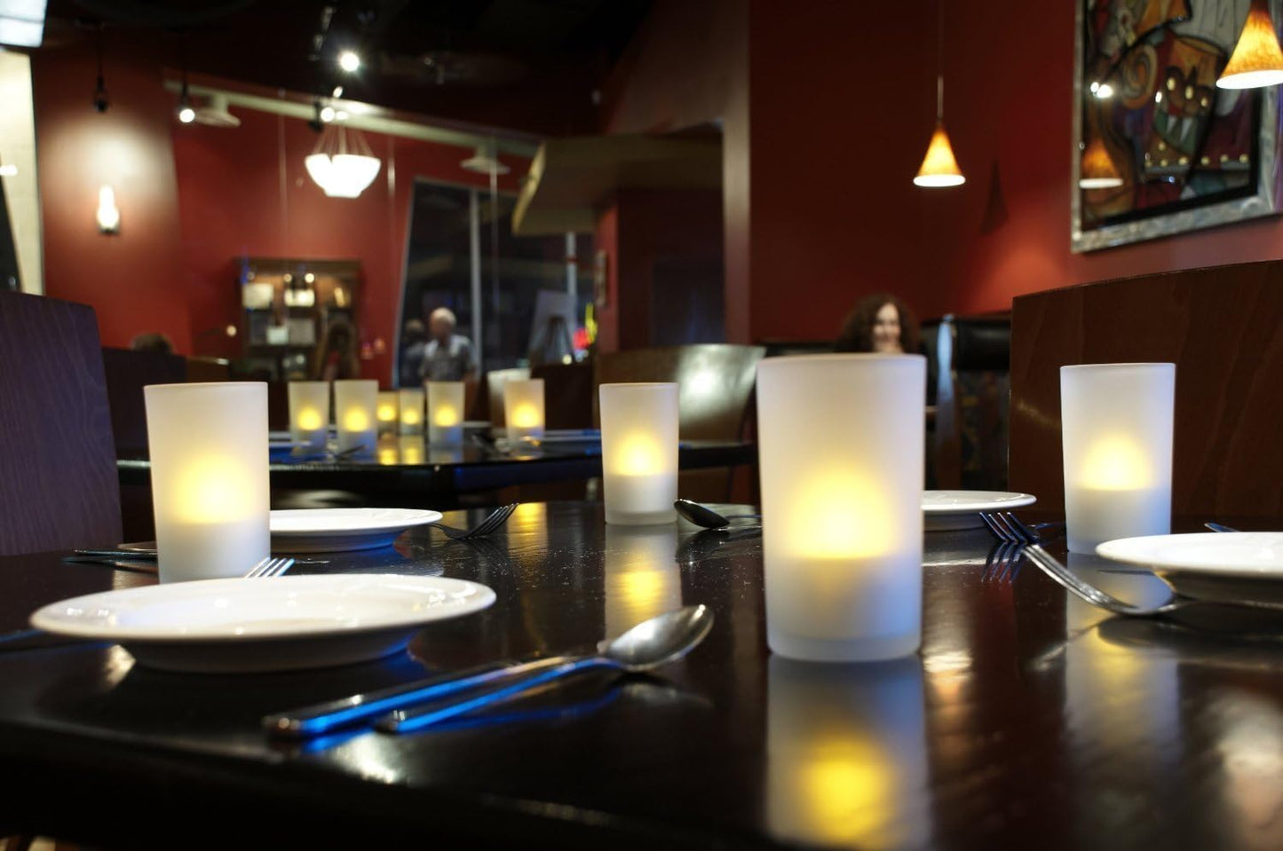 WoneNice USB Rechargeable Flameless Candles, 12 Pack LED Tea Lights with Charging Dock & AC Adapter, Safe Battery Operated Fake Votive for Wedding Christmas Lanterns Emergency Home Decor