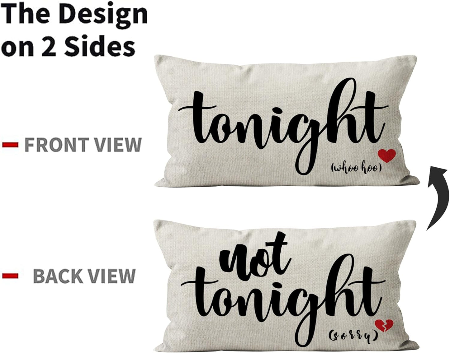 Mancheng-zi Bridal Shower Gifts, 12x20 Pillow Cover, Bachelorette Gifts for Bride, Wedding Gifts, Bridal Shower Gifts for Bride to be, Funny Throw Pillows for Bedroom (Beige)