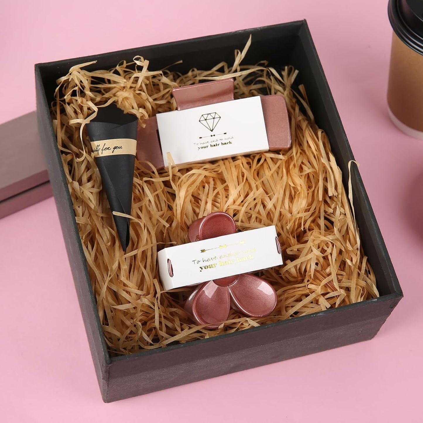 24pcs Bridesmaid Proposal Gifts 4.1inch Bachelorette Matte hair Claw Clip Sunglasses set of 12 Girls Trendy Cute Hair Clips for Wedding Party Favors(White&Sage Green 24pcs)