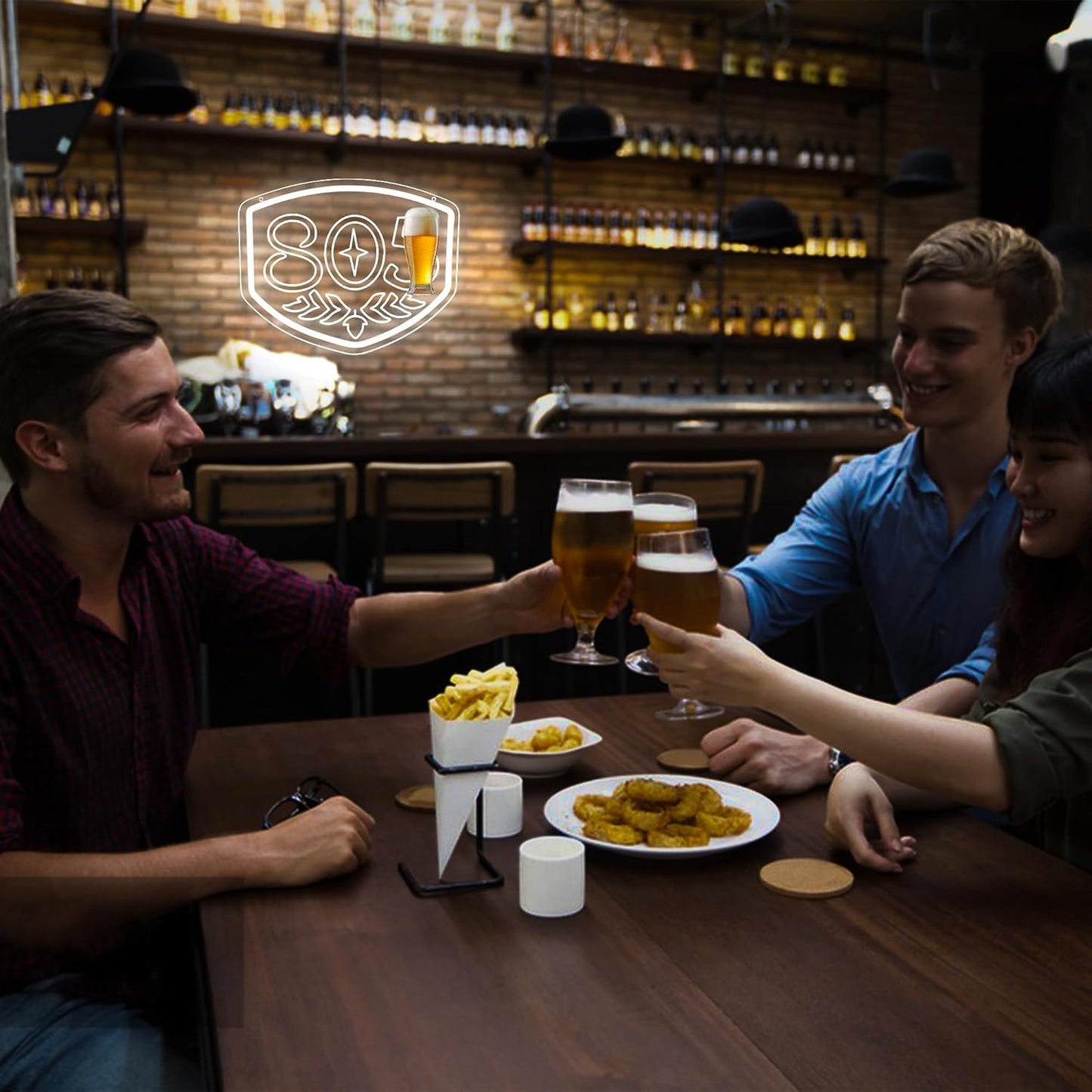 Beer Neon Sign for Wall Decor Beer Neon Lights Bar Led Sign for Man Cave Home Bar Shop Pub Bistro Game Room Party Hotel Decor Birthday Gift for Father or boy friend Size13.7 * 11in(JTD245)