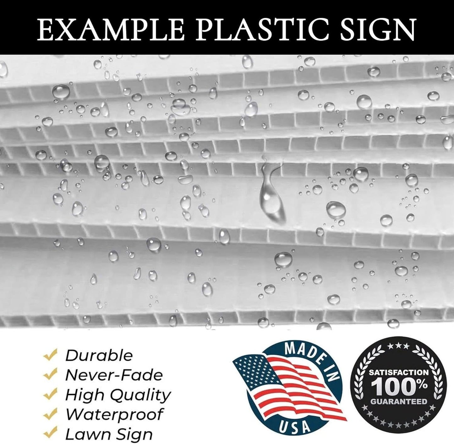 Welcome Wedding Signs, Elegant White Cream Beige Wedding Sign Decorations Signage 12" X 18" (Small), 27" (Medium), 36" (Large), Plastic, Modern, Pole Mount, Weather