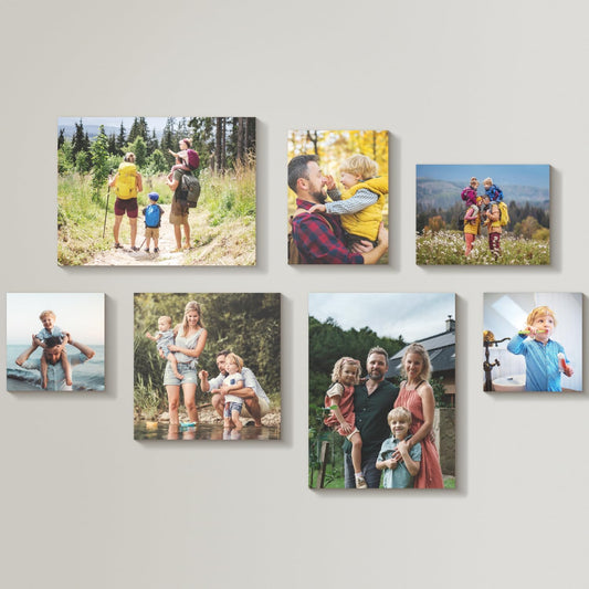 Mixtiles Official - Custom Photo Tiles - Personalized Printed Photos - Magnetic Wall Frames - Adhesive Sticker, No Nails - Various Sizes and Frames - wild-visual-7-Tile - Frameless