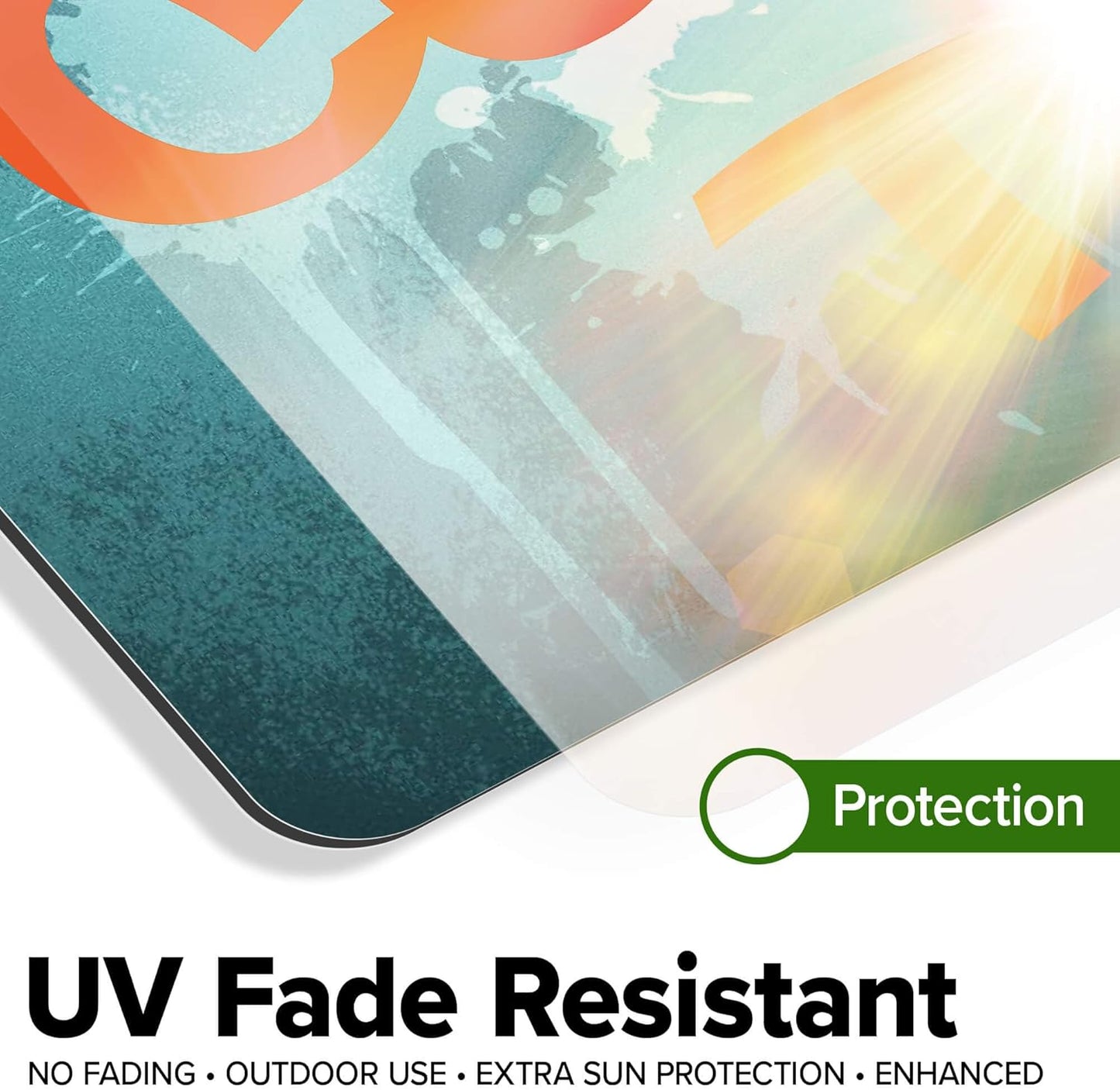 Custom Sign, Custom Street Sign, 11 Font Colors, 13 Font Styles, 4 Hole Options, 22 Sizes, 9x18 Inches, Rust Free DiBound, Fade Resistant, Made in USA by My Sign Center (Graffiti)