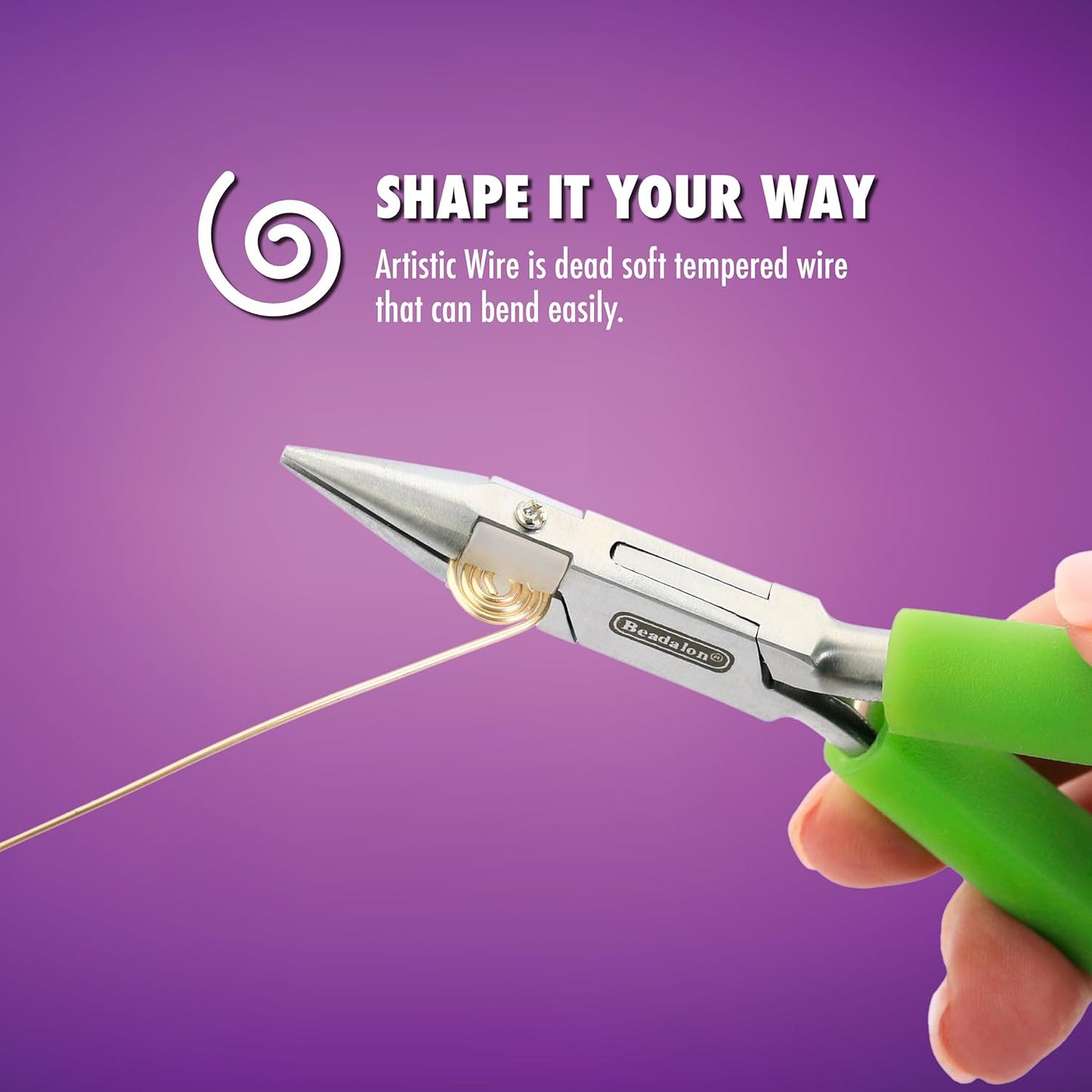 Artistic Wire, 22 Gauge Silver Plated Tarnish Resistant Colored Copper Craft Wire, Pearl Silver, 10 yd