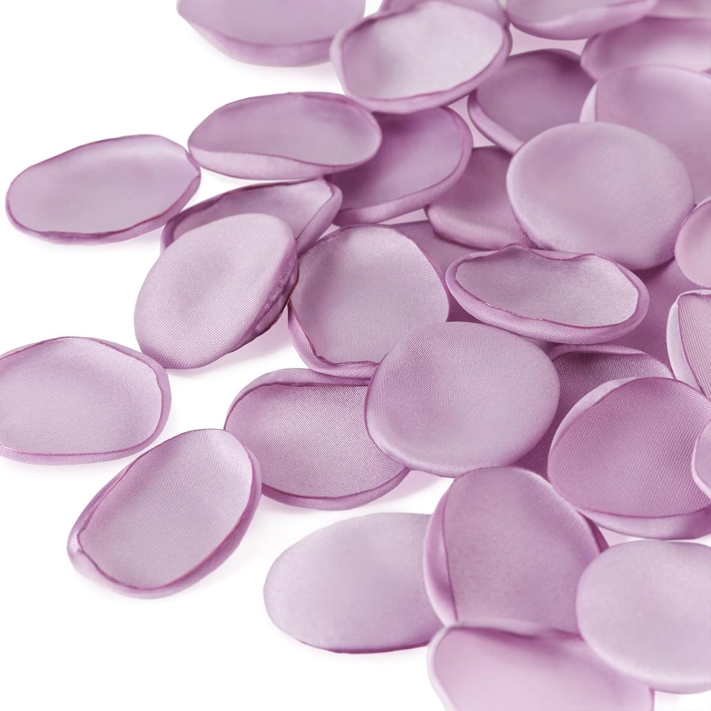 TINGE TIME 200pcs Silk Flower Petals for Wedding, Rose Petals for Decoration, Fake Flower Petals for Bridal Showers, Flower Girl Petals for Anniversaries and Parties (Lavender)