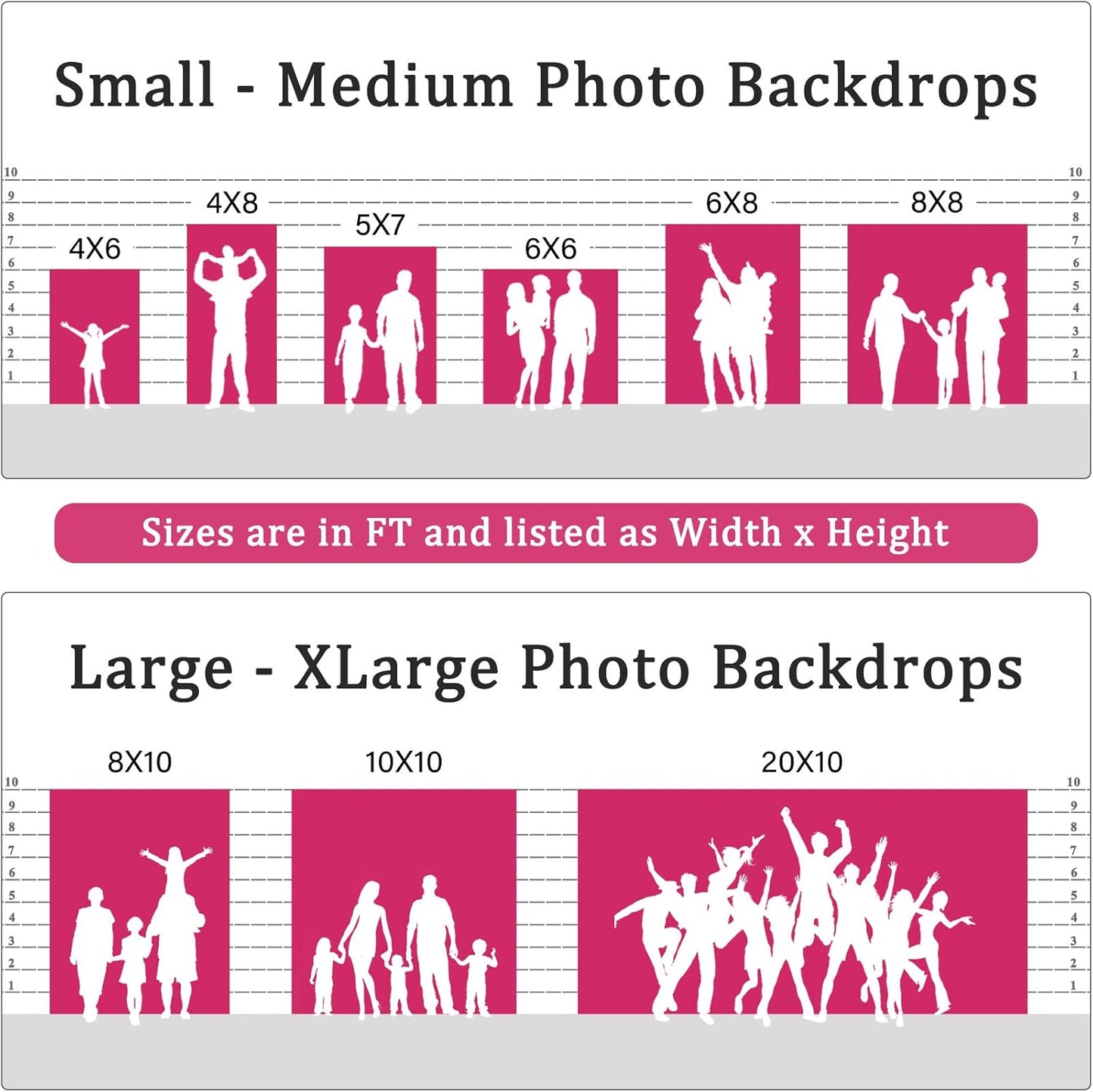 ShiDianYi 4x6ft Hot Pink Sequins Backdrop - Photo Booth Background for Parties Events, Sparkly Photography Decoration