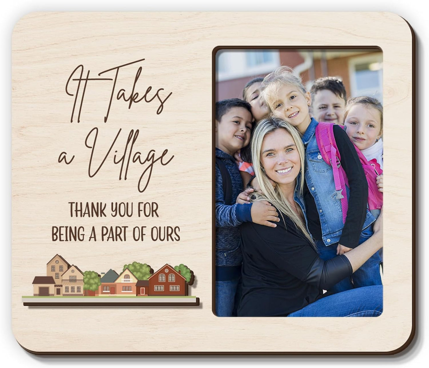 Magnetic Picture Frames - THANK YOU FOR BEING A PART OF OURS - Thank You Gift - Appreciation Decor - Encouragement Gifts for Women, Men - Magnetic Frames for Refrigerator, Locker & More