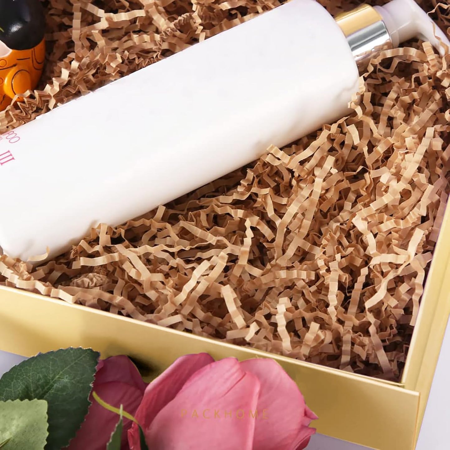 PACKHOME 6 Gift Boxes 11.5x8x2.5 Inches, Sturdy Shirt Boxes with Magnetic Lids for Multiple Occasions (Glossy Gold)