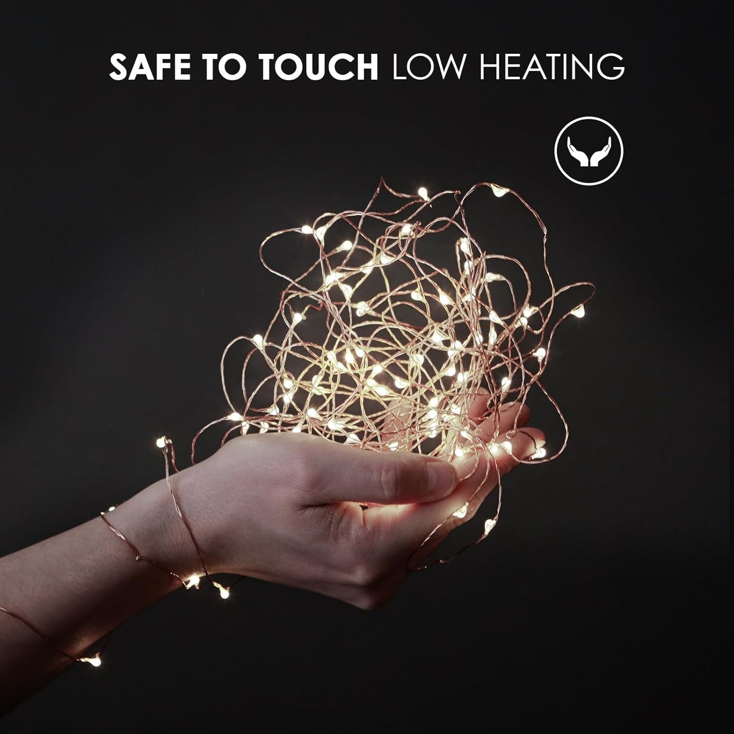 12 Pack Fairy Lights Battery Operated String Lights，7FT 20LED Waterproof Silver Wire Christmas Lights Outdoor,Firefly Mini Lights for Bedroom Party Birthday Wedding Home Decor