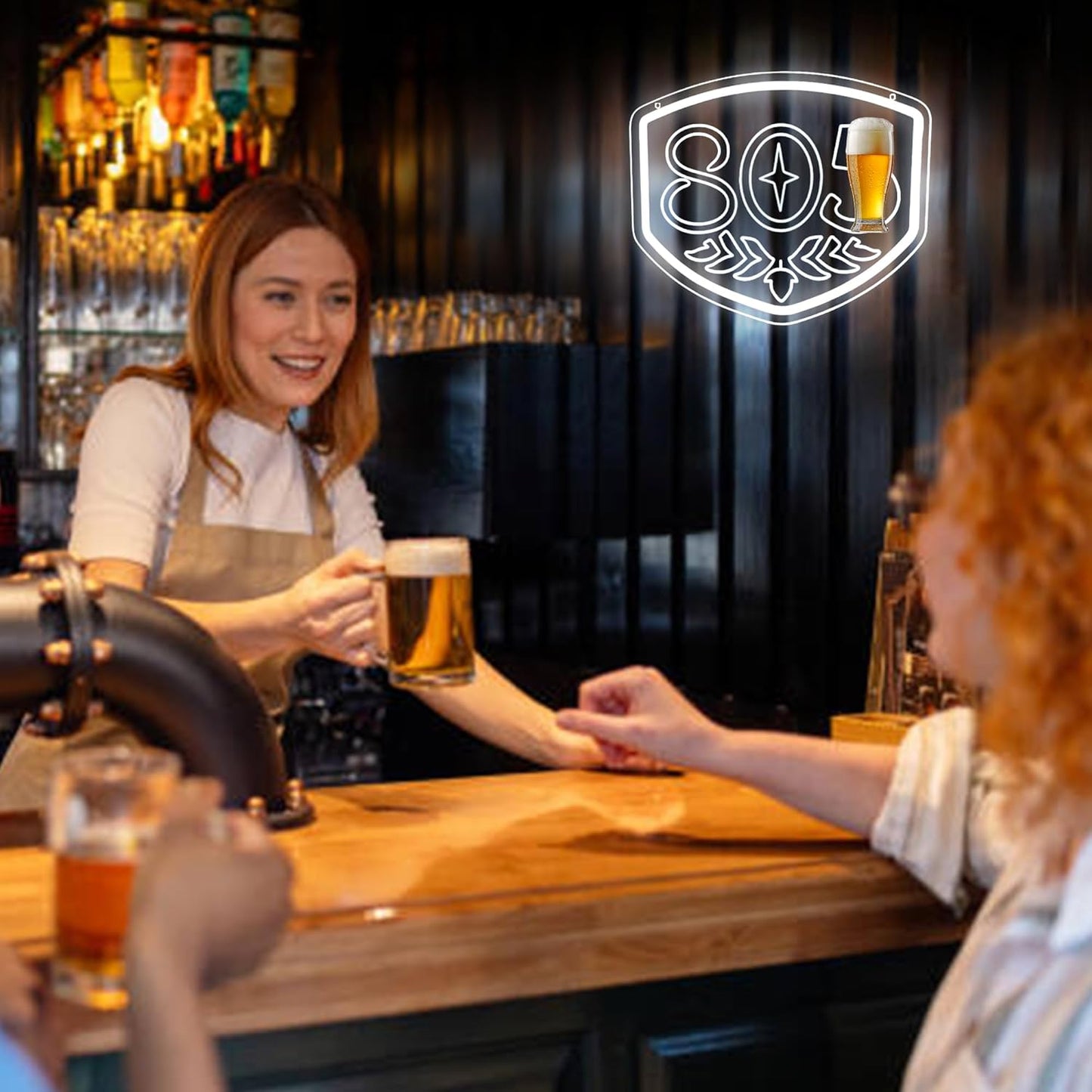 Beer Neon Sign for Wall Decor Beer Neon Lights Bar Led Sign for Man Cave Home Bar Shop Pub Bistro Game Room Party Hotel Decor Birthday Gift for Father or boy friend Size13.7 * 11in(JTD245)