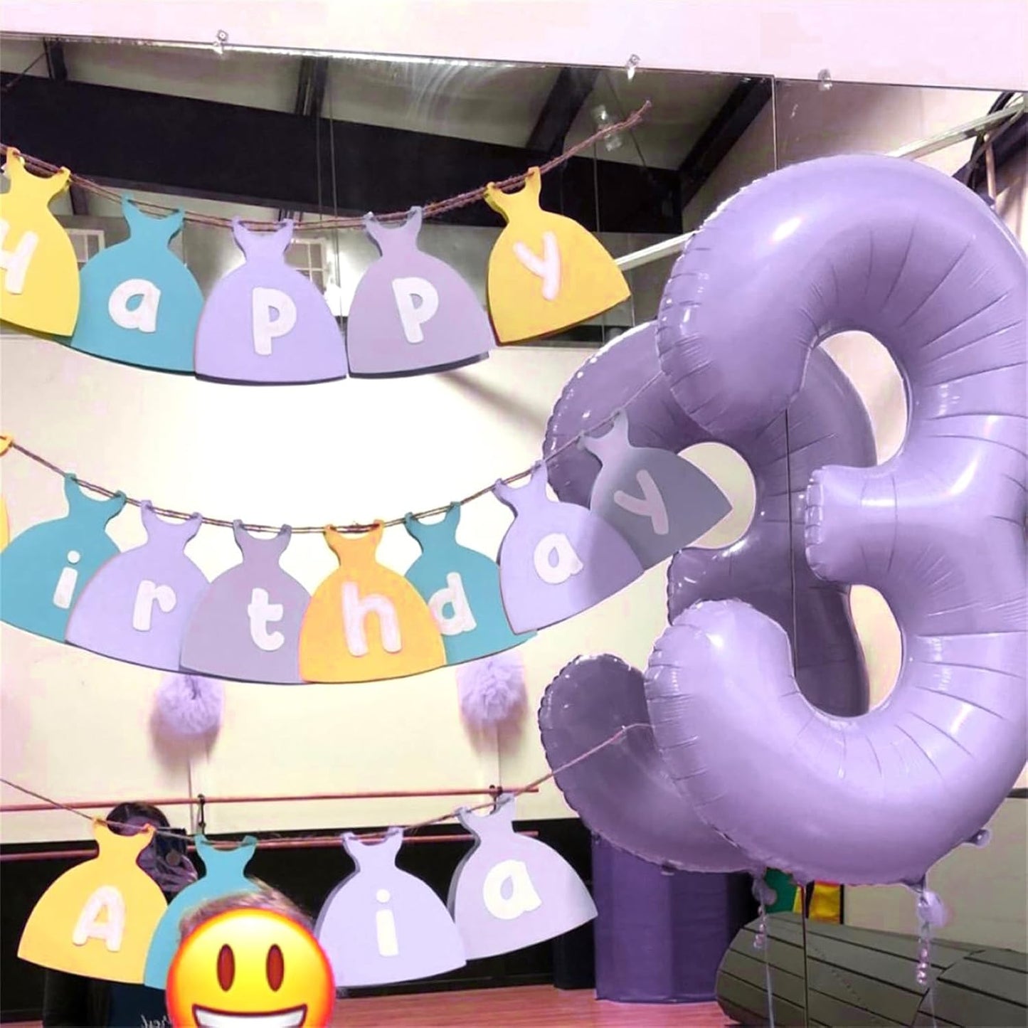 Pastel Purple Number 0 Balloons 40 Inch, Large Lilac Number Balloons 0-9 Set, Light Purple 0 Mylar Foil Balloon Numbers for Girls Women Baby Shower Birthday Graduation Anniversary Party Decorations