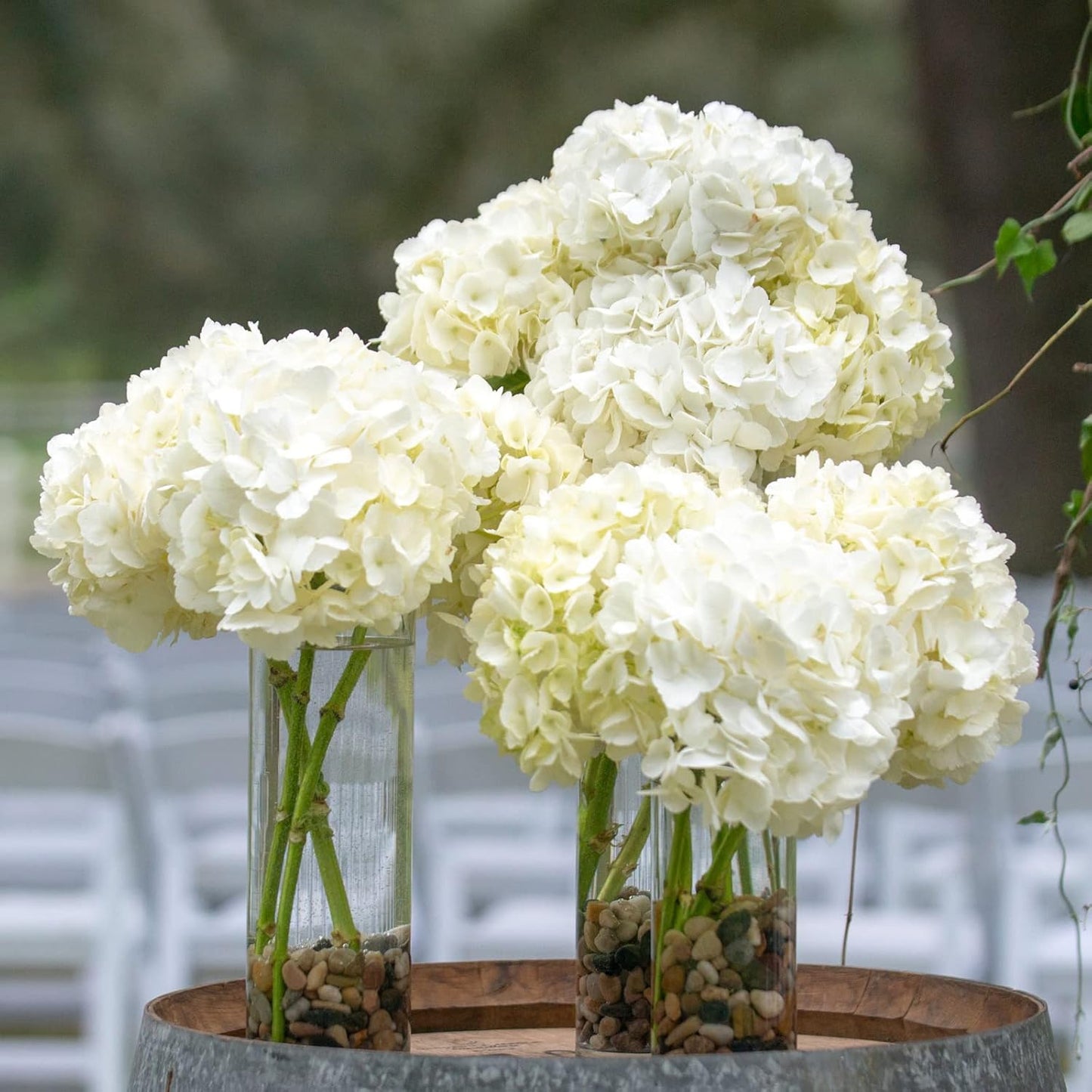 WDHODEC Cylinder Flower Vases 6PCS, Hurricane Candle Holders Pillar Votives Floating Candles Holder, Clear Glass Vase for Wedding Party Decoration 10" 7.8" 6"