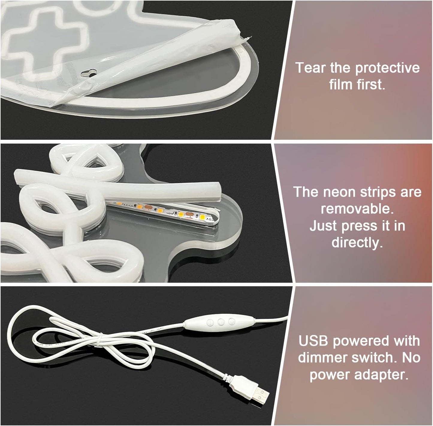 Congrats Graduation Neon Sign - Class of 2025 Graduation Party Decorations,LED Neon Light Up Sign for Photo Backdrop,Graduate Ceremony Wall Decor for High School College Celebration