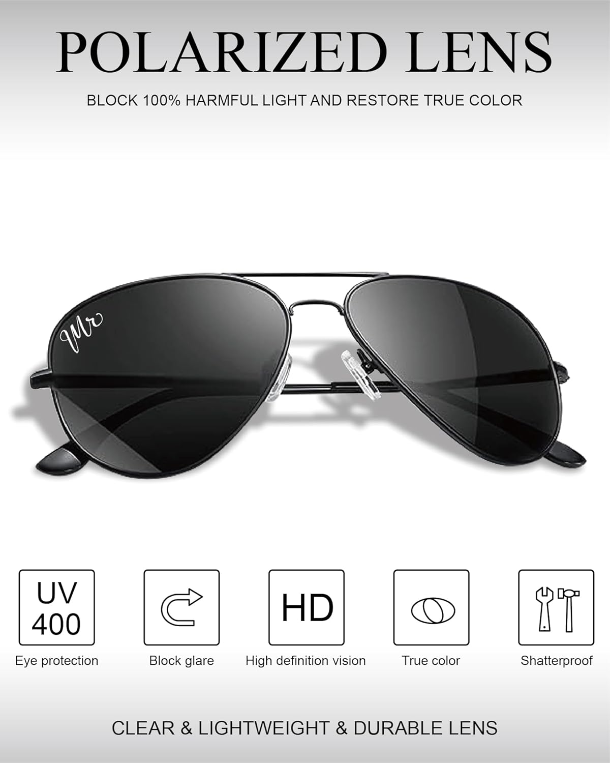 Bride and Groom Polarized Sunglasses for Wedding – UV400 Protection, Lightweight & Stylish Couple Sunglasses