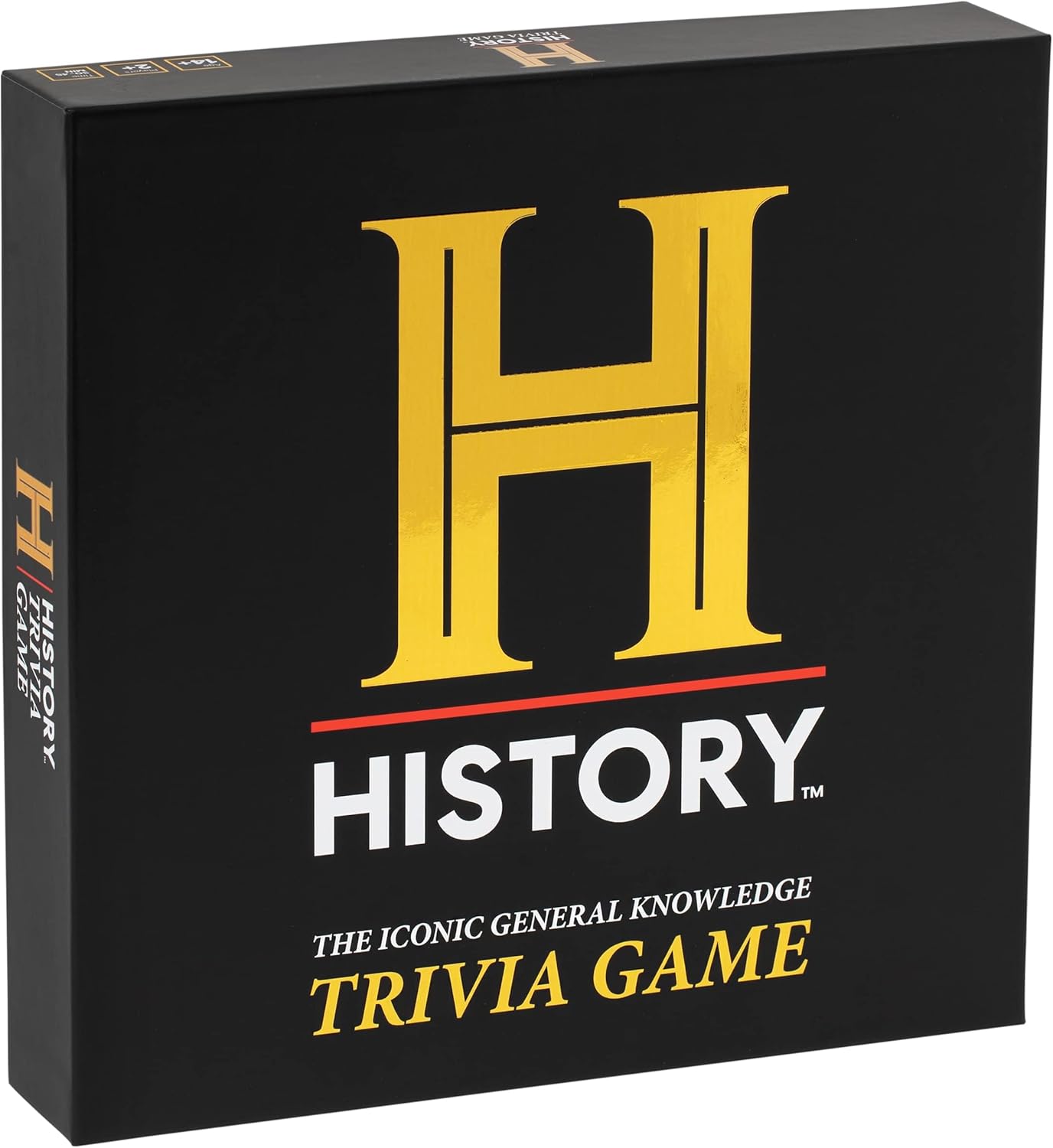 HISTORY Channel Trivia Game - 2000+ Fun General Knowledge Questions for Adults, Family and Teens in The Pursuit of Trivial Knowledge - Perfect Super Trivia for Board & Card Games Night with your Group
