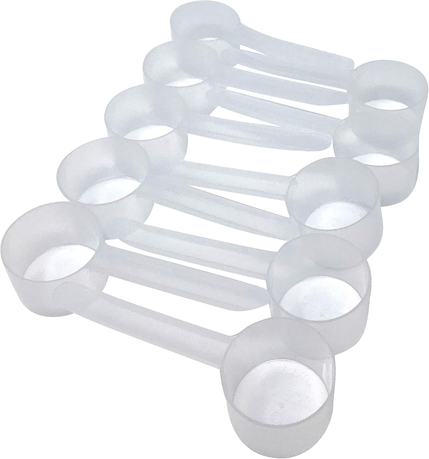 32 mL (32 CC | 1.08 Oz.) Long Handle Scoop for Measuring Coffee, Pet Food, Grains, Protein, Spices and Other Dry Goods (Pack of 10)