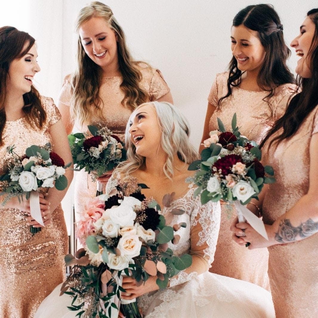 Bridesmaid Scrunchies Proposal Gifts 4.1inch square Hair Claws Bachelorette Hair Clip heart sunglasses Girls gift for Wedding Party Favors (White&Pink)