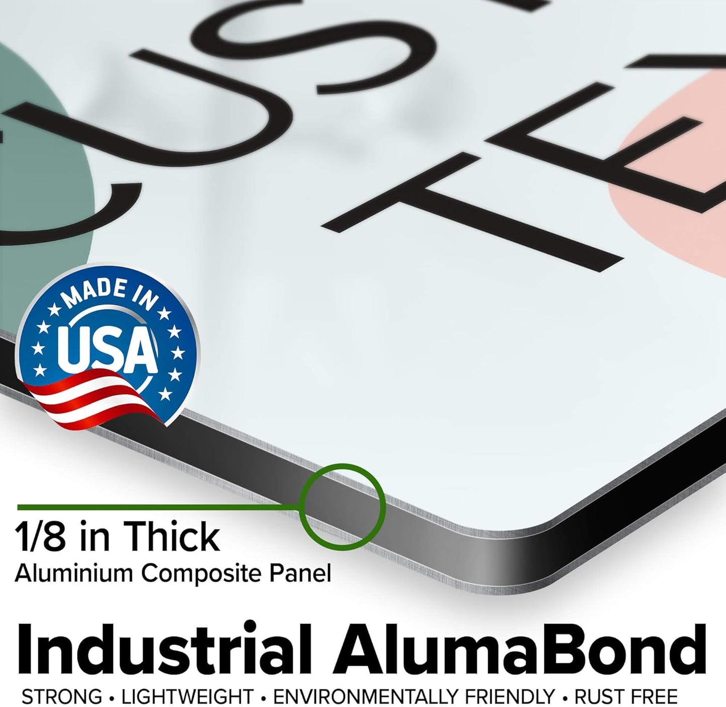 Custom Sign, Custom Street Sign, 11 Font Colors, 13 Font Styles, 4 Hole Options, 22 Sizes, 10x14 Inches, Rust Free DiBound, Fade Resistant, Made in USA by My Sign Center (Minimalist)