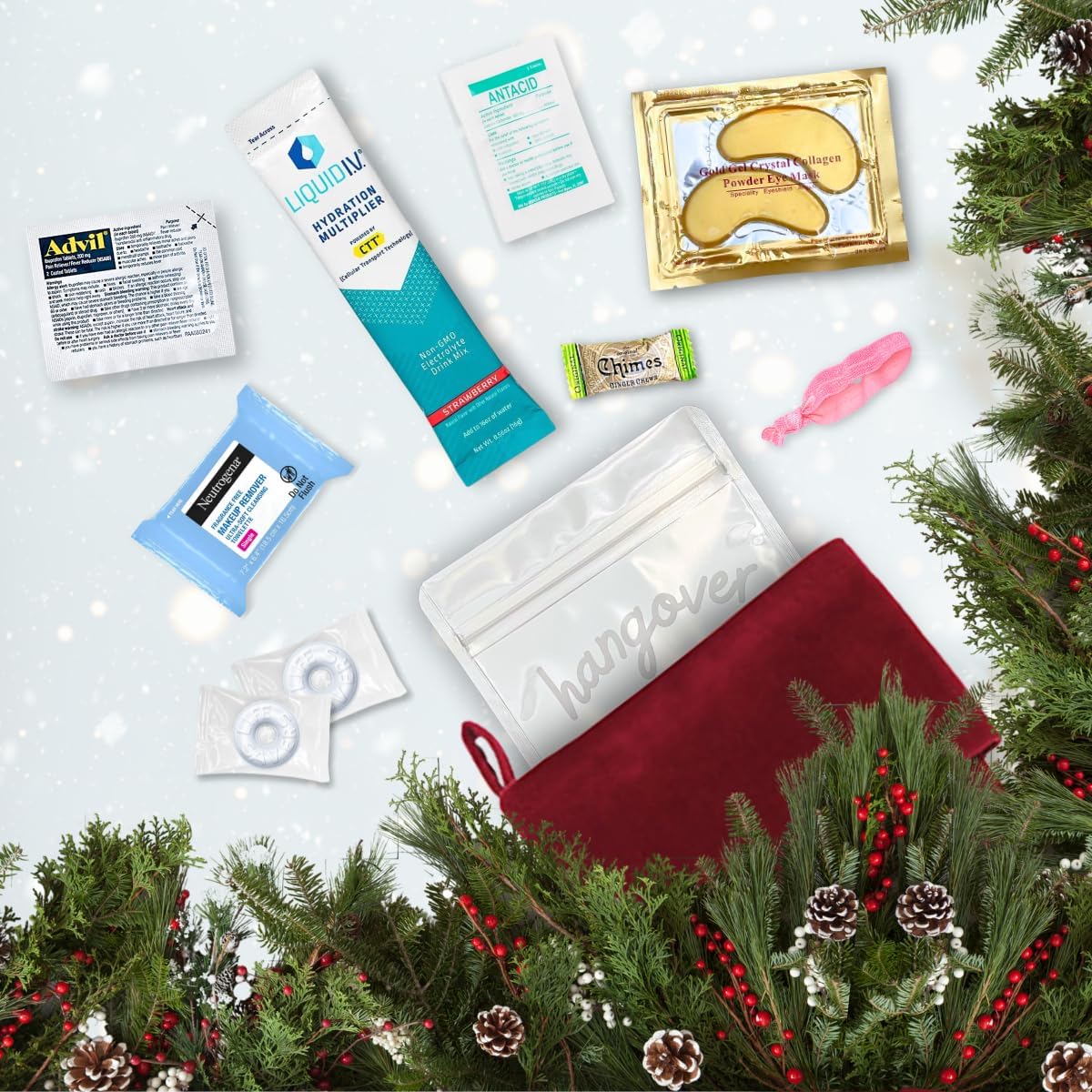 Hangover Kit (5 Pack) Pre Filled Party Favors, Goodie Bags, Gift for Bachelorette, Wedding, 21st Birthday, Girls Trip and All Celebrations