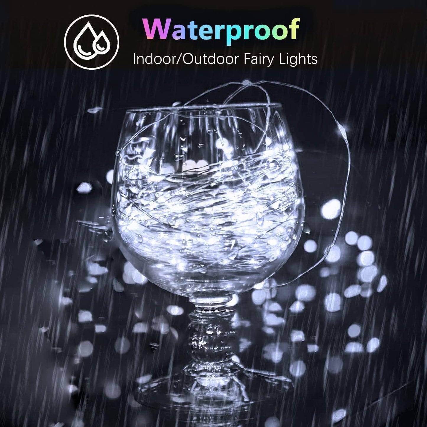 4 Pack Fairy Lights Battery Operated with Timer, Each 20FT 60LED Christmas String Lights Outdoor Indoor, Cuttable Battery Twinkle Lights for Bedroom Home Wedding DIY Christmas Decorations (Cool White)