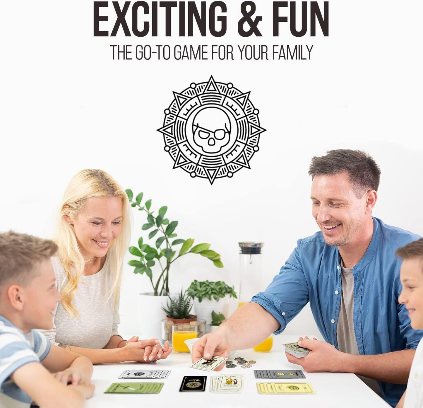 Get That Pirate's Booty Card Game, Fun 2-6 Player Family-Friendly Card Game for Adults, Teens, & Kids a Fun Pirate Themed Game and Good Stocking Stuffers Gift Ideas