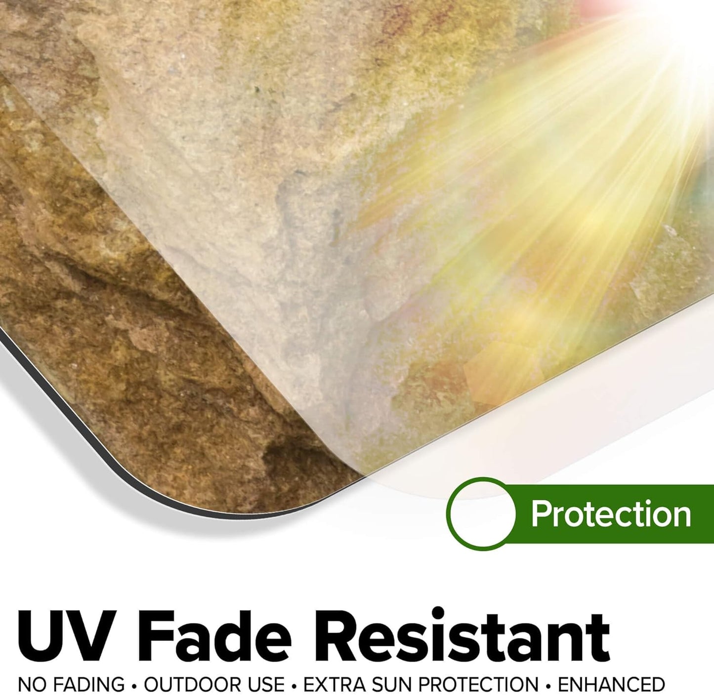 Custom Sign, Custom Street Sign, 11 Font Colors, 13 Font Styles, 4 Hole Options, 22 Sizes, 30x30 Inches, Rust Free DiBound, Fade Resistant, Made in USA by My Sign Center (Stone)